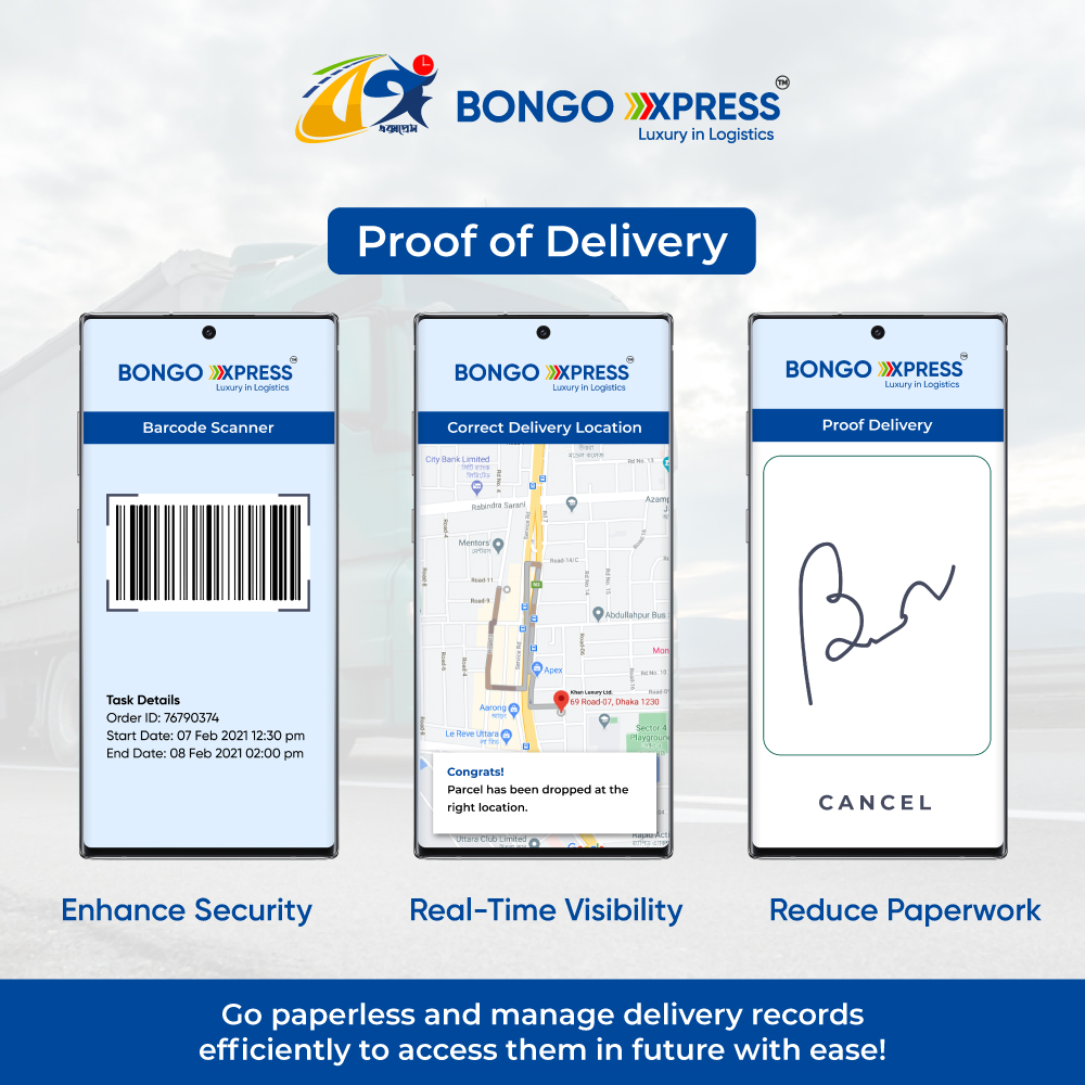 Contactless Proof of Delivery: Barcoding Technology and E-way bills.